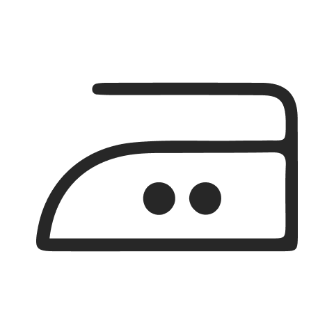 Bügeln mit normaler Temperatur