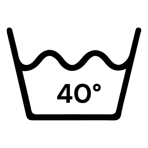 Bei 40°C waschen
