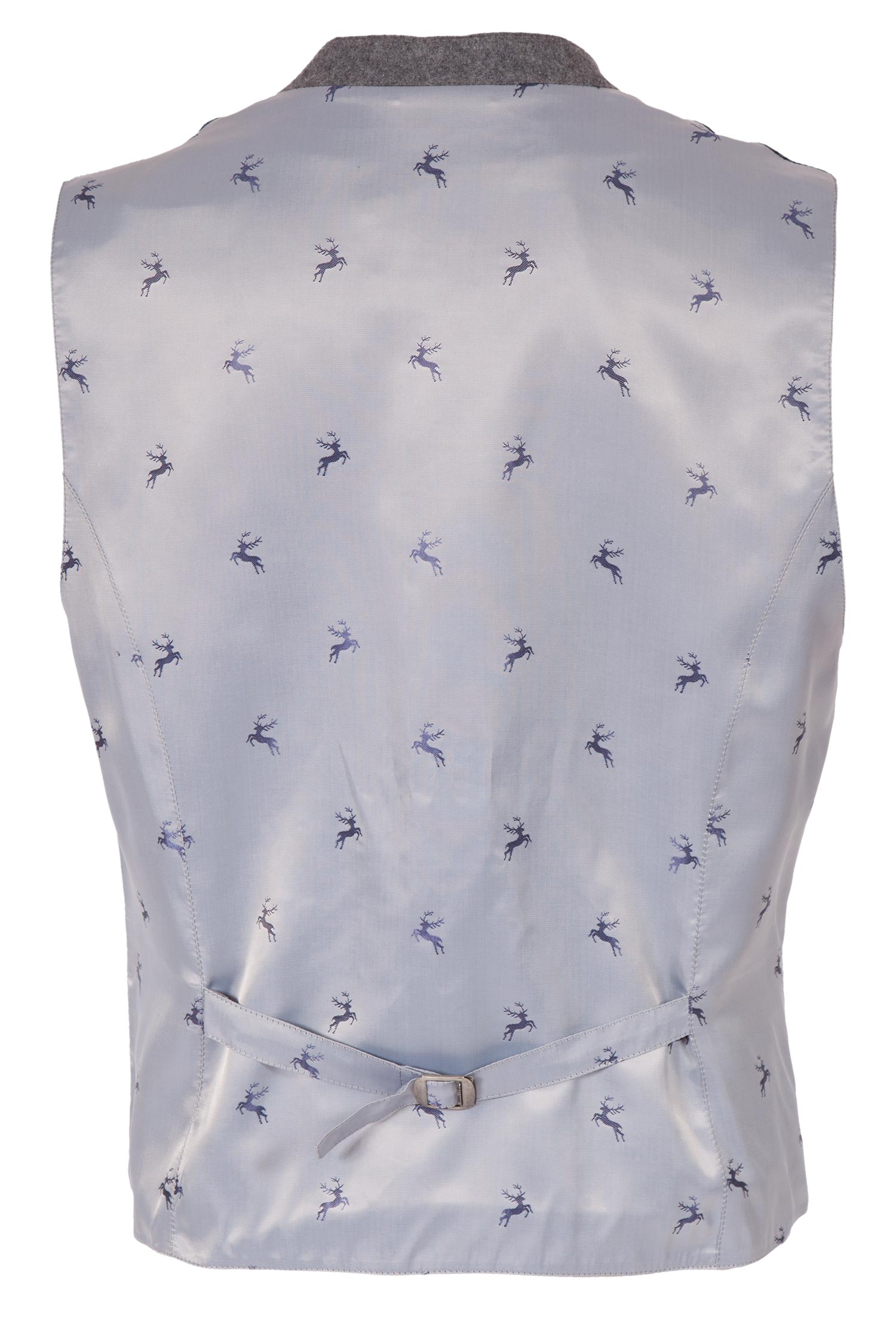 Trachtenweste Langenlois in dunkelblau hinten