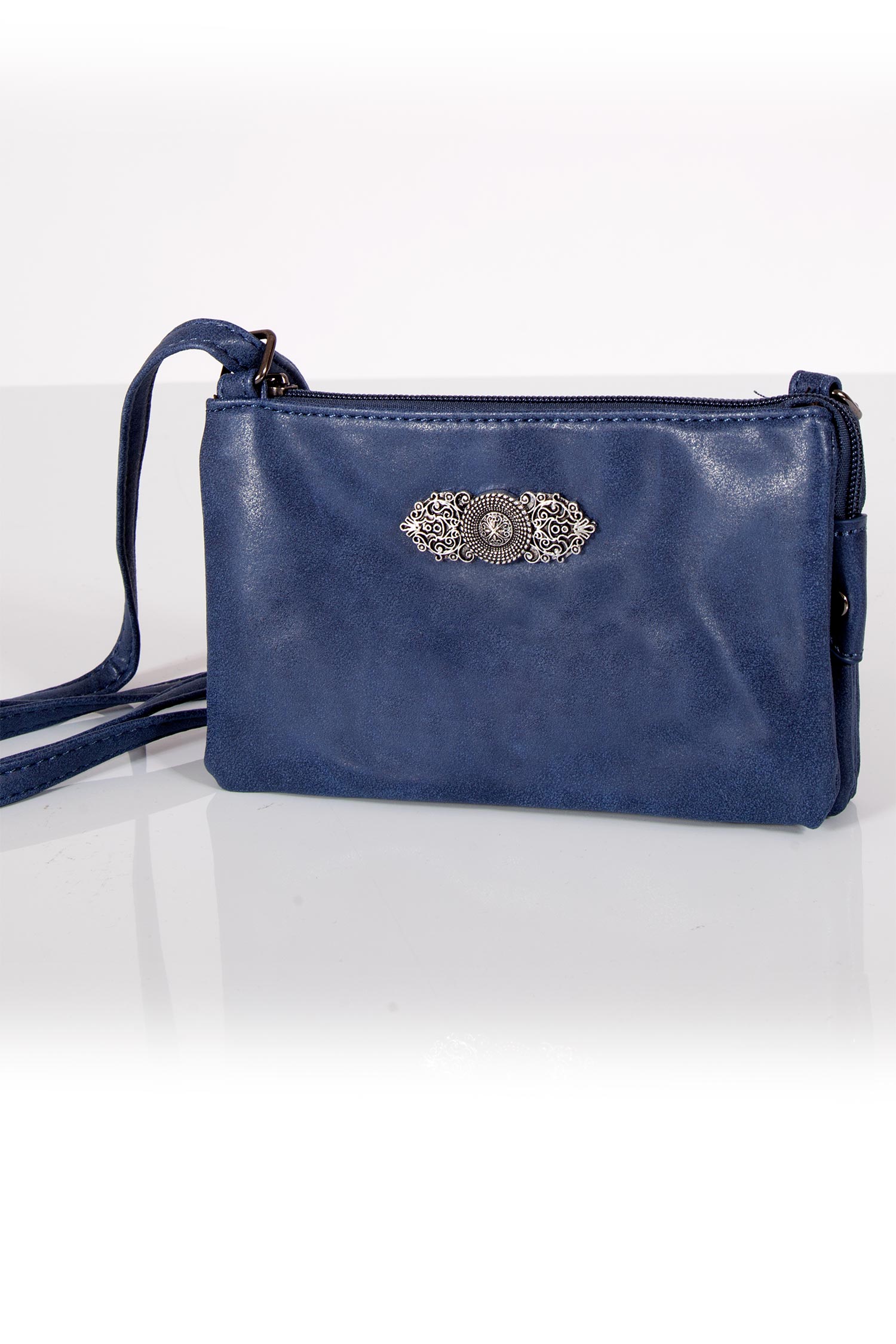 Kleine Trachtentasche in dunkelblau zum umhängen 