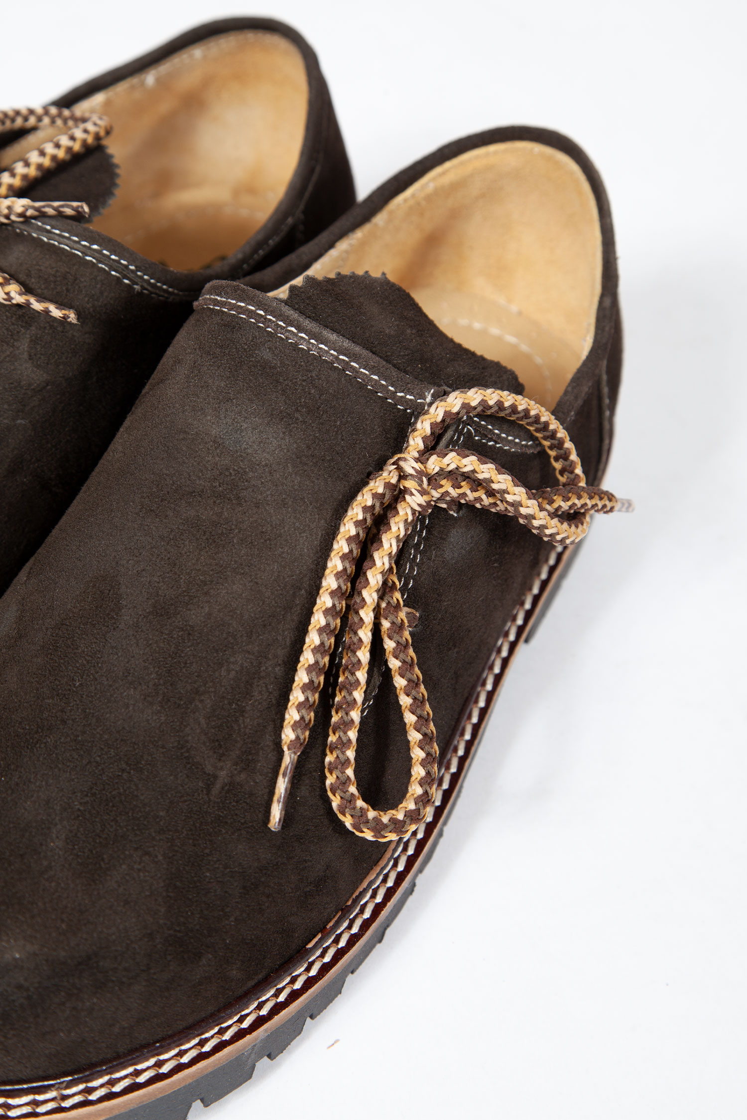 Trachtenschuhe Julian dunkelbraun - Detail Ferse