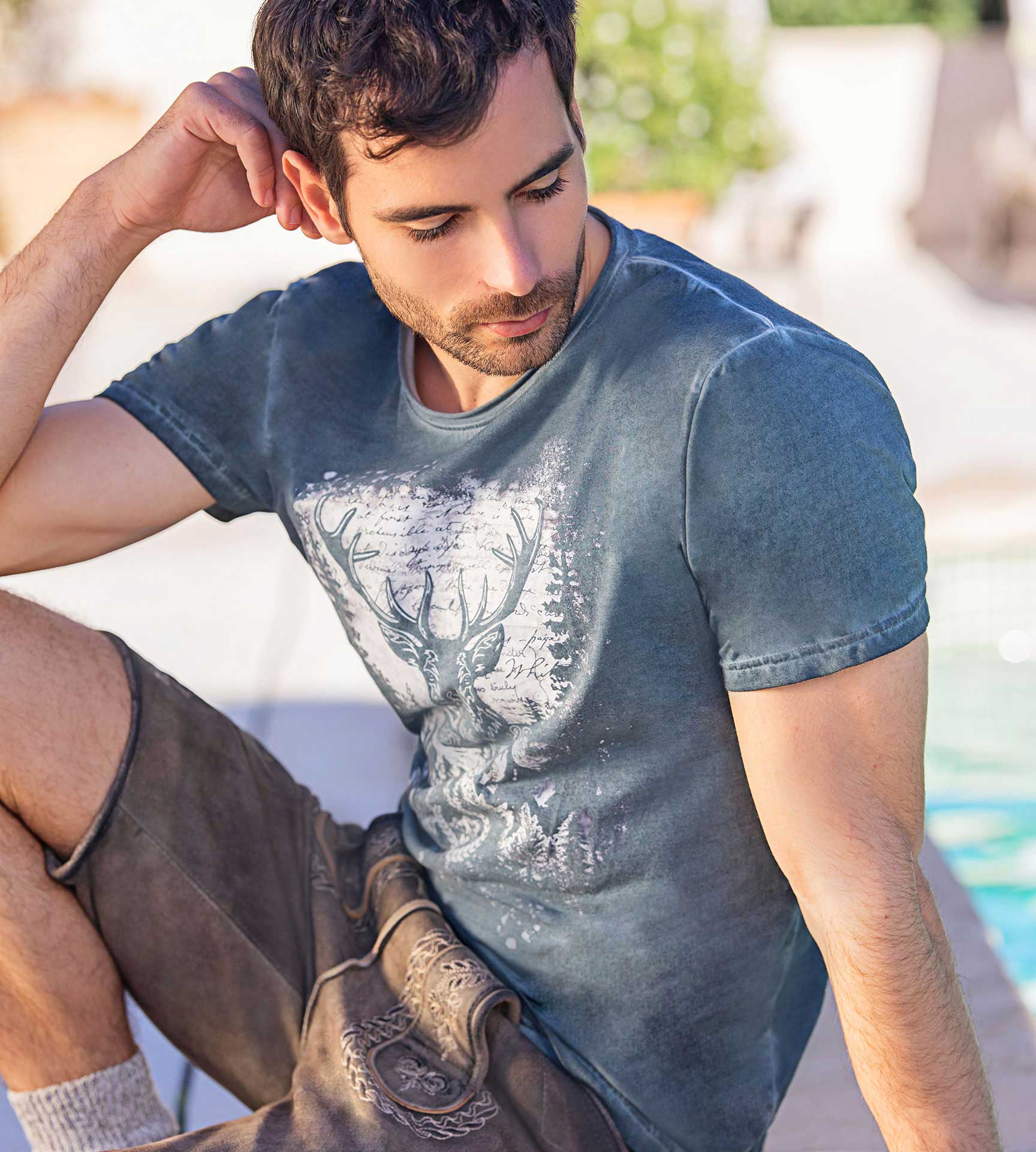 Trachten T-Shirts Herren