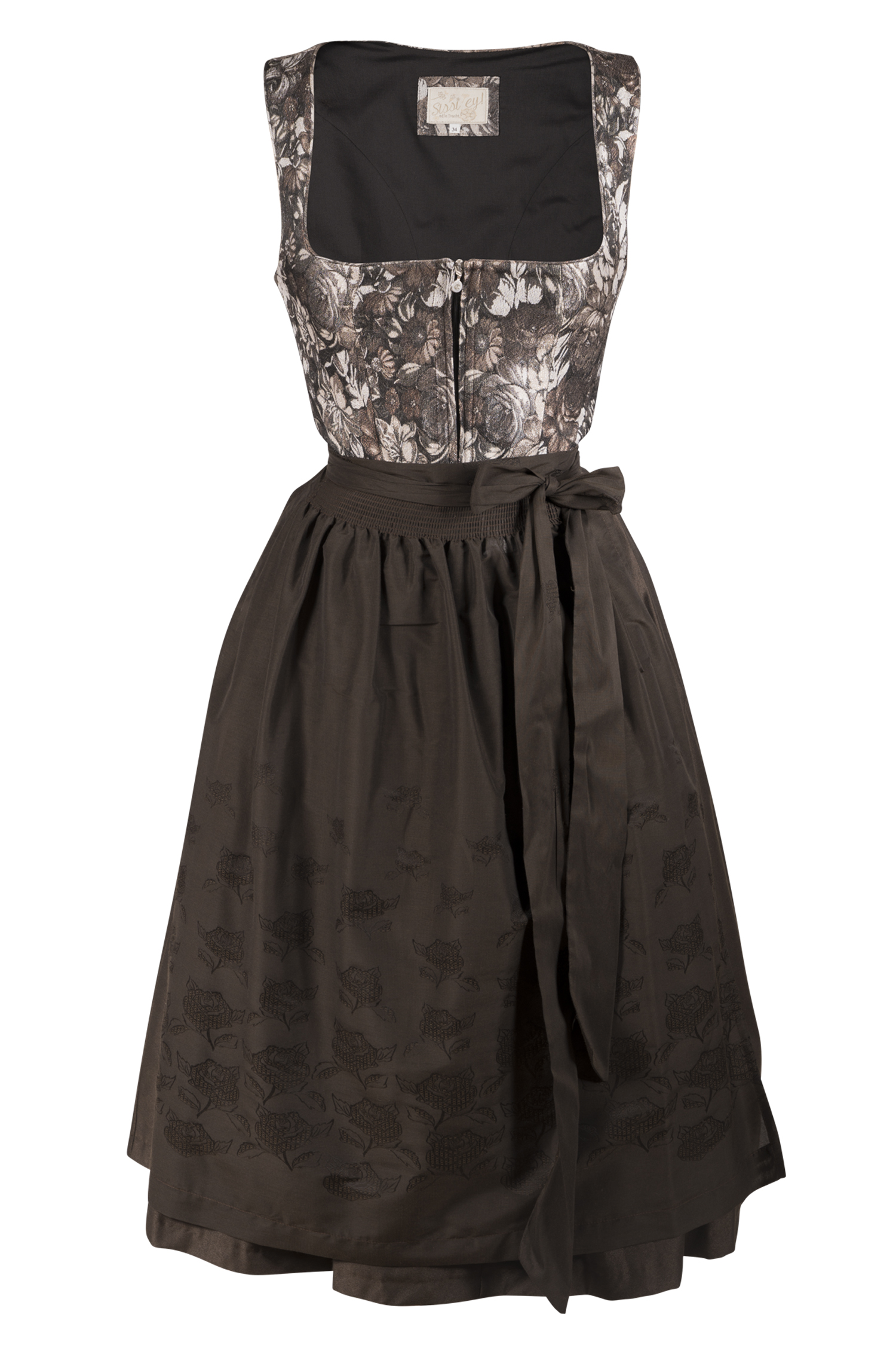 Braunes Dirndl Isabella von Sissi ey!