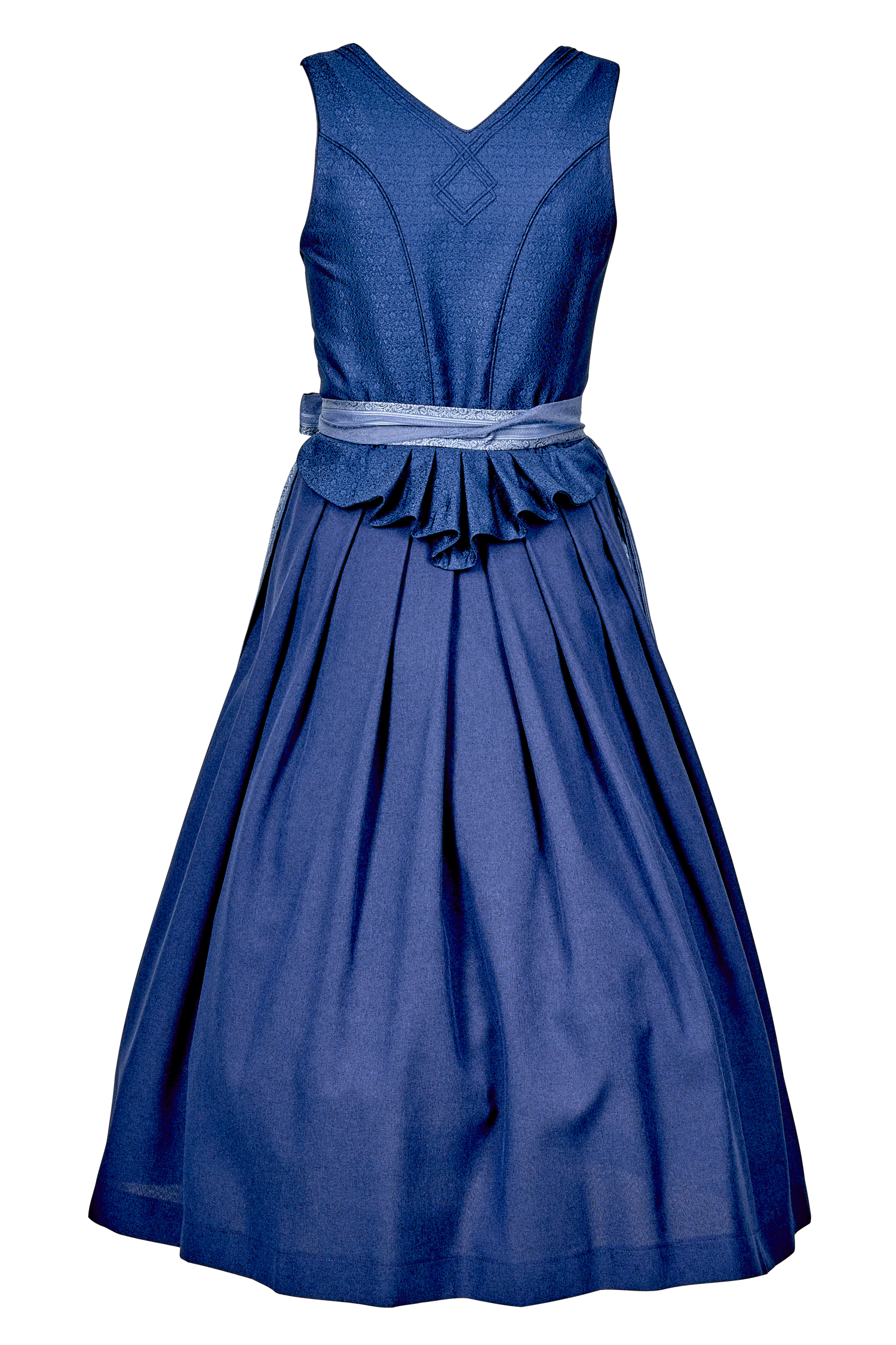 Dirndl blau Midi