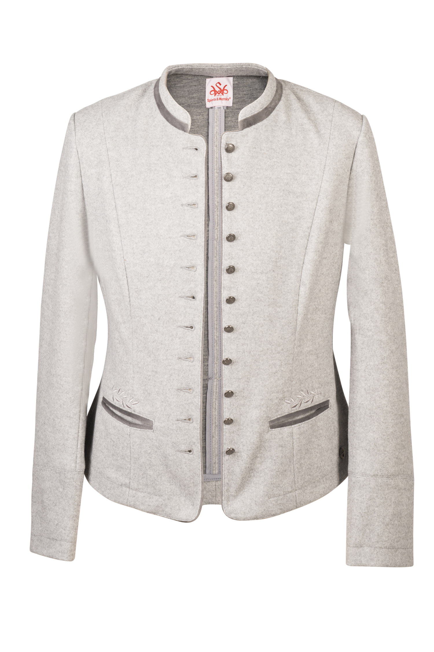 Trachtenjacke Ecatarina in Grau