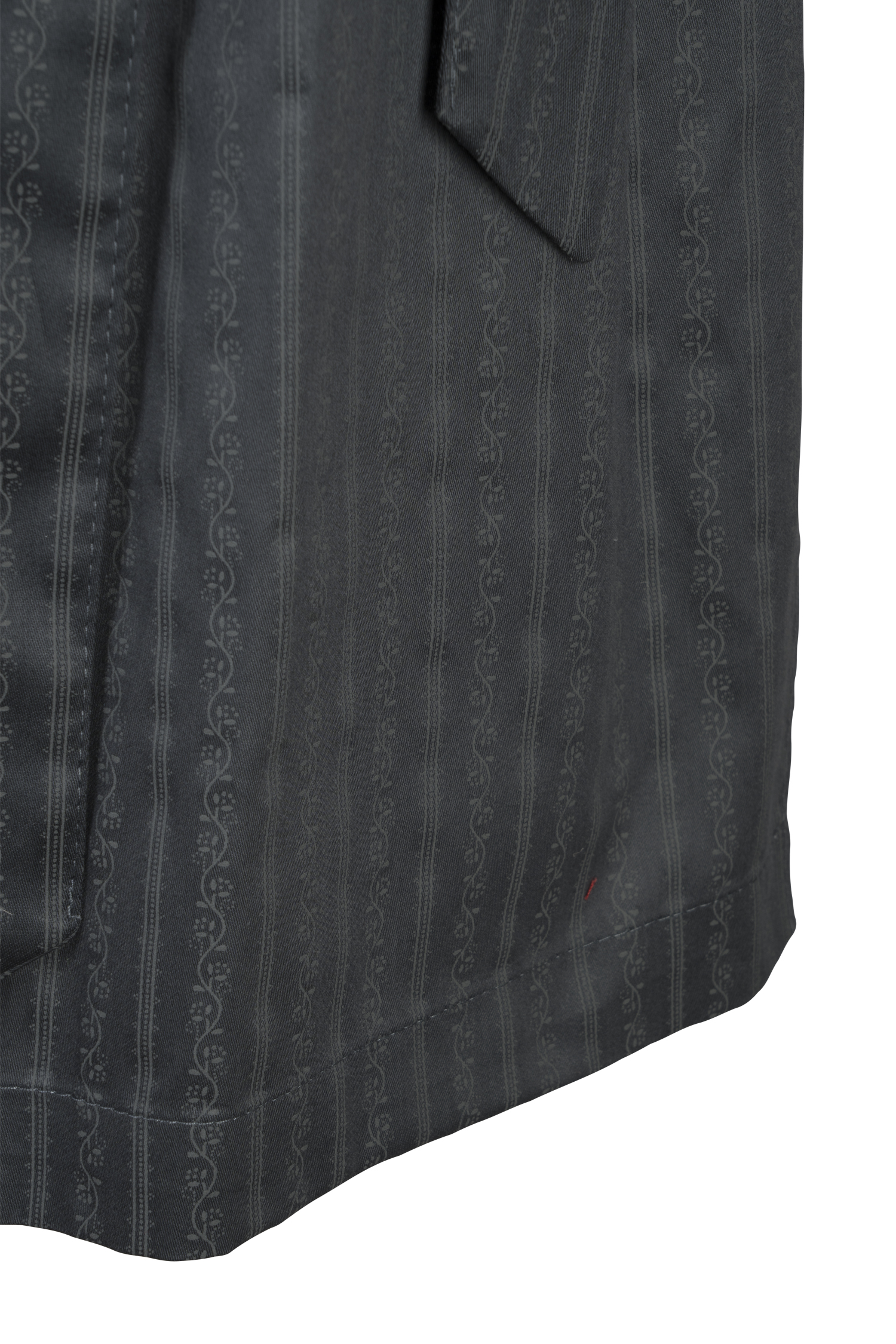 Dirndlschürze in anthrazit 70 cm - Detail