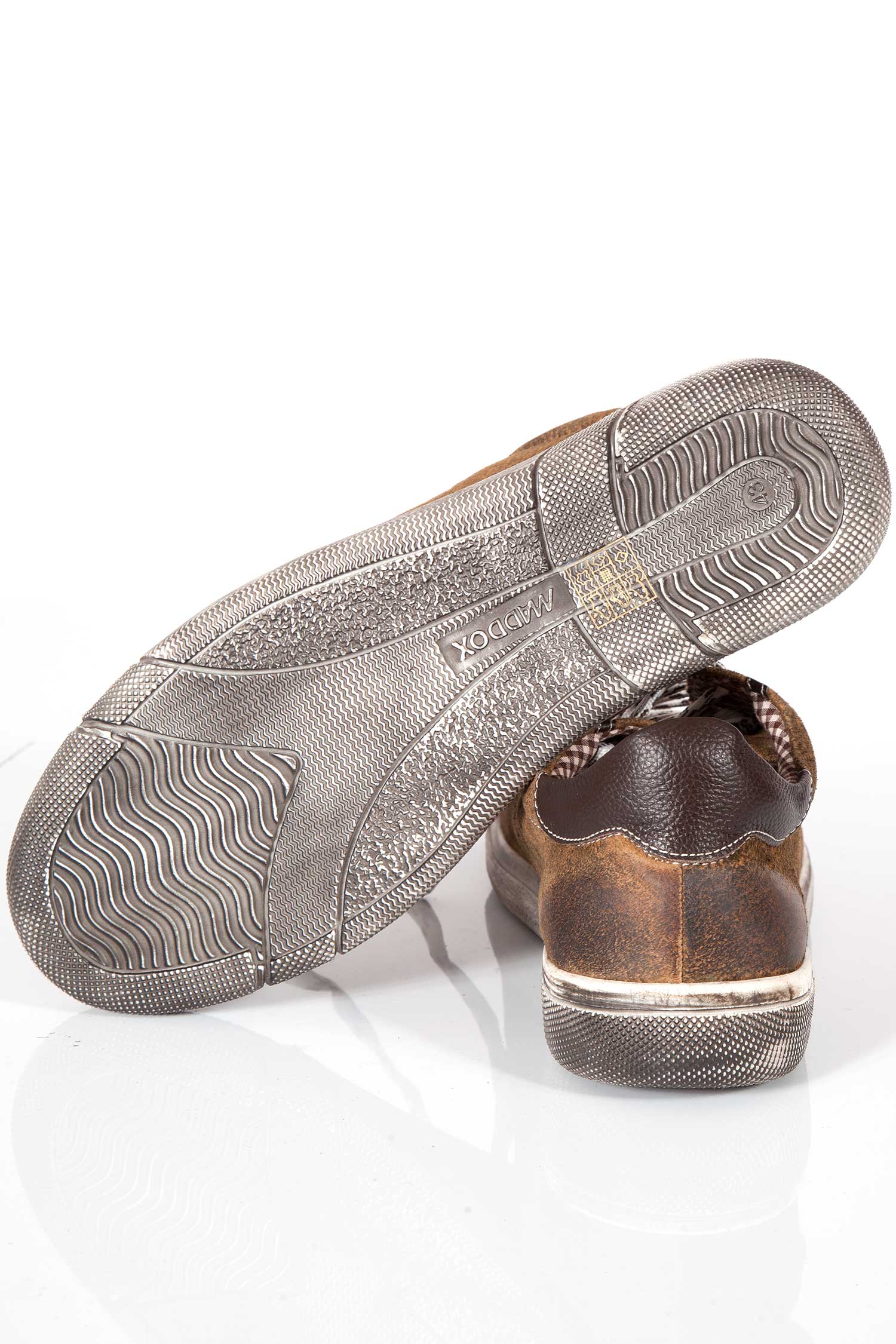 Trachten Sneaker Siegfried in bernstein wood Sohle