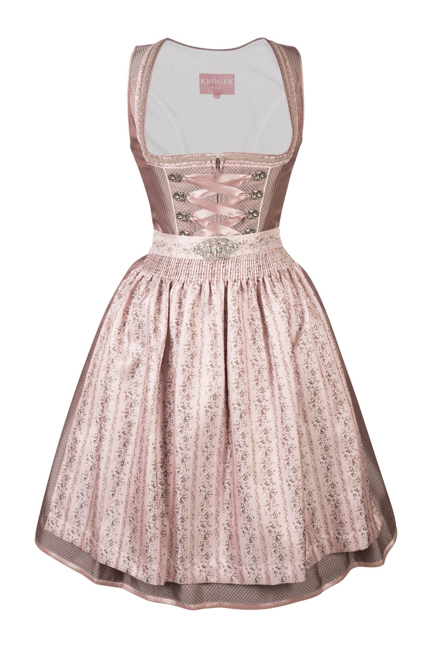 Krüger Dirndl in Rosa 
