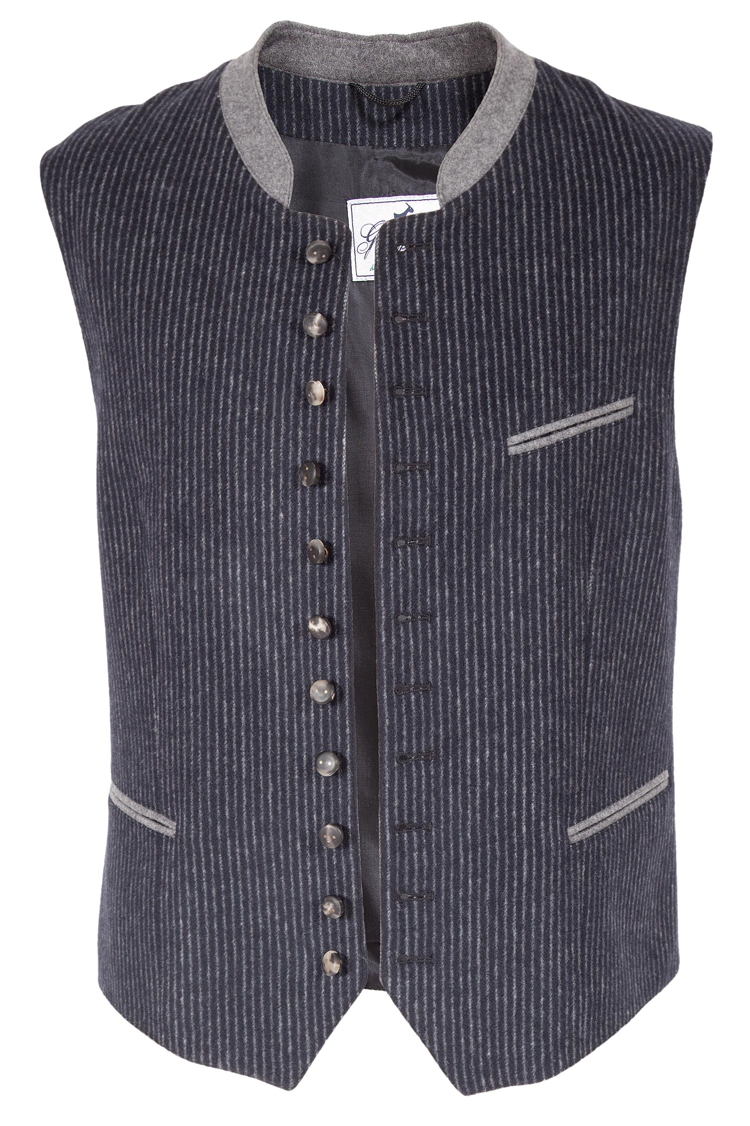 Trachtenweste Langenlois in dunkelblau