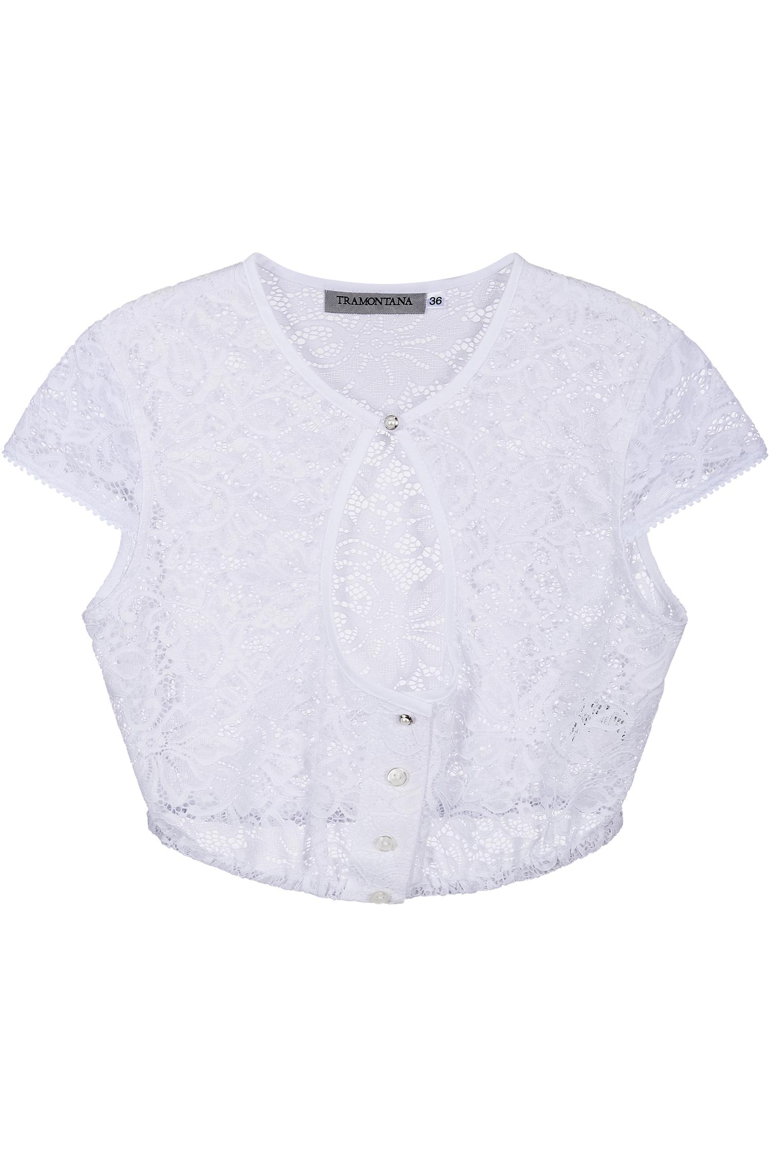 Tramontana Dirndlbluse in Weiß