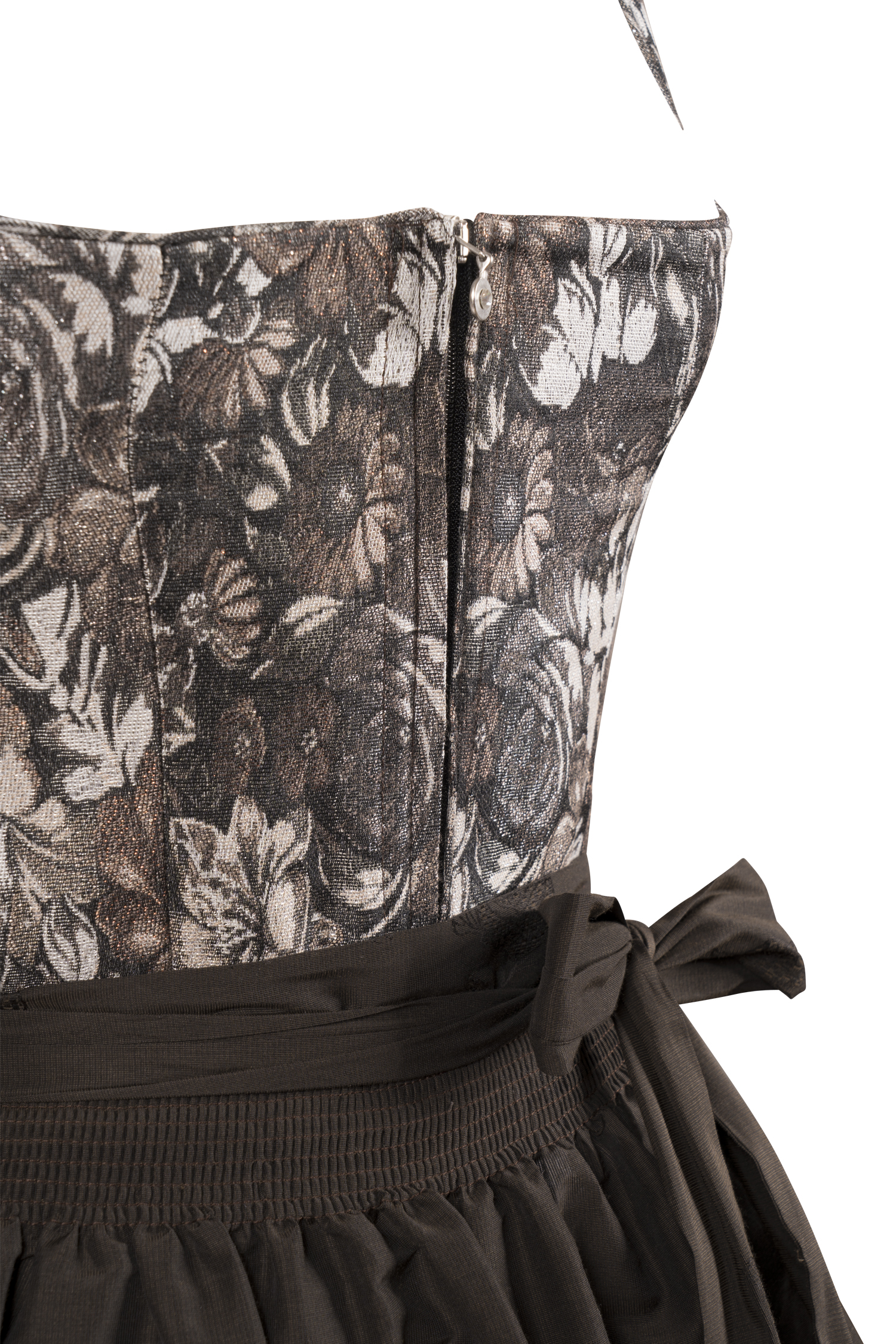 Braunes Dirndl Isabella von Sissi ey! - Detail Mieder