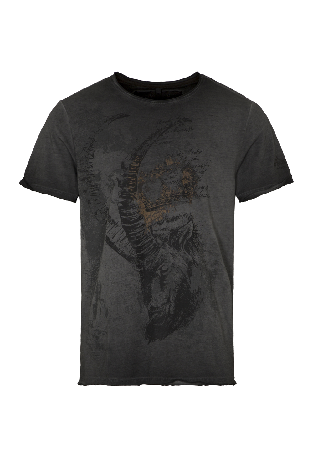 Herrentrachtenshirt dunkelgrau hangOwear