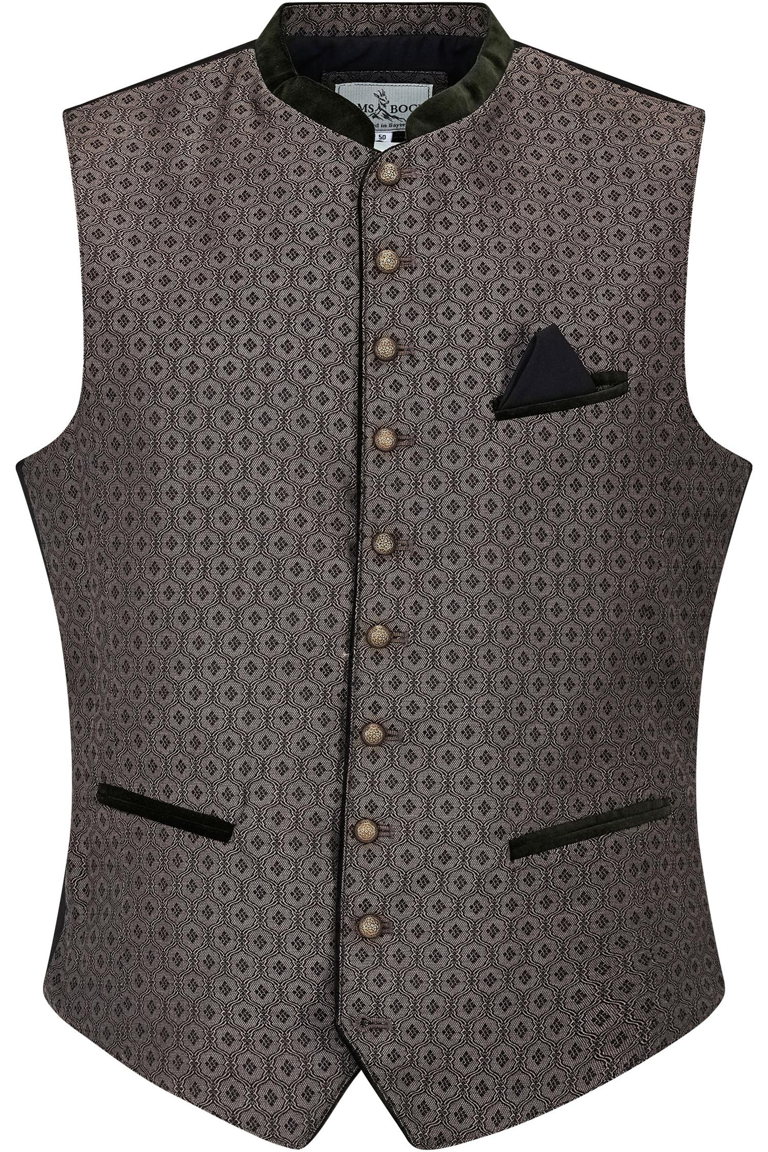 Gamsbock Weste Corelli in braun