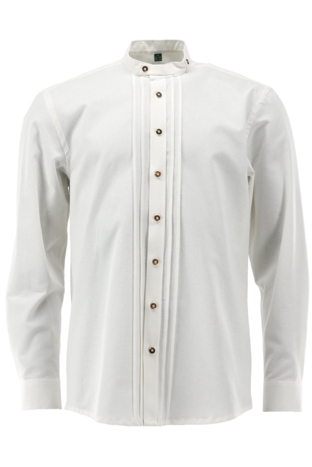 Herrentrachtenhemd mit hornknöpfen 