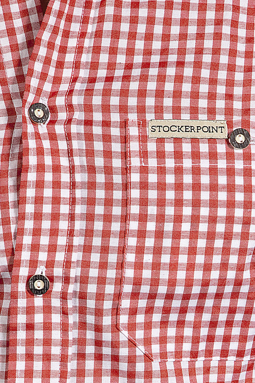 Trachtenhemd rot weiß kariert stockerpoint 5