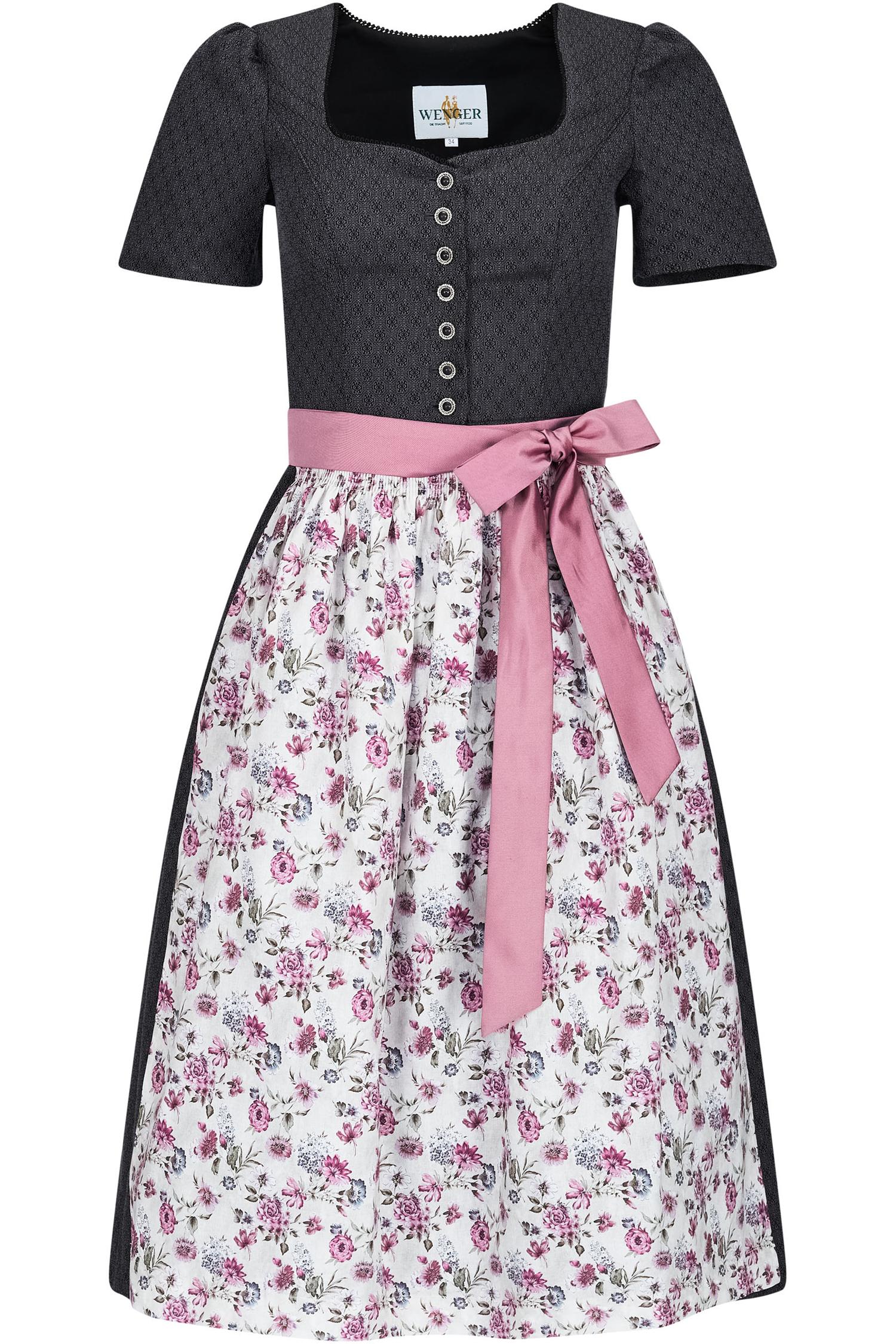 Dirndl Waris in Schwarz von Wenger