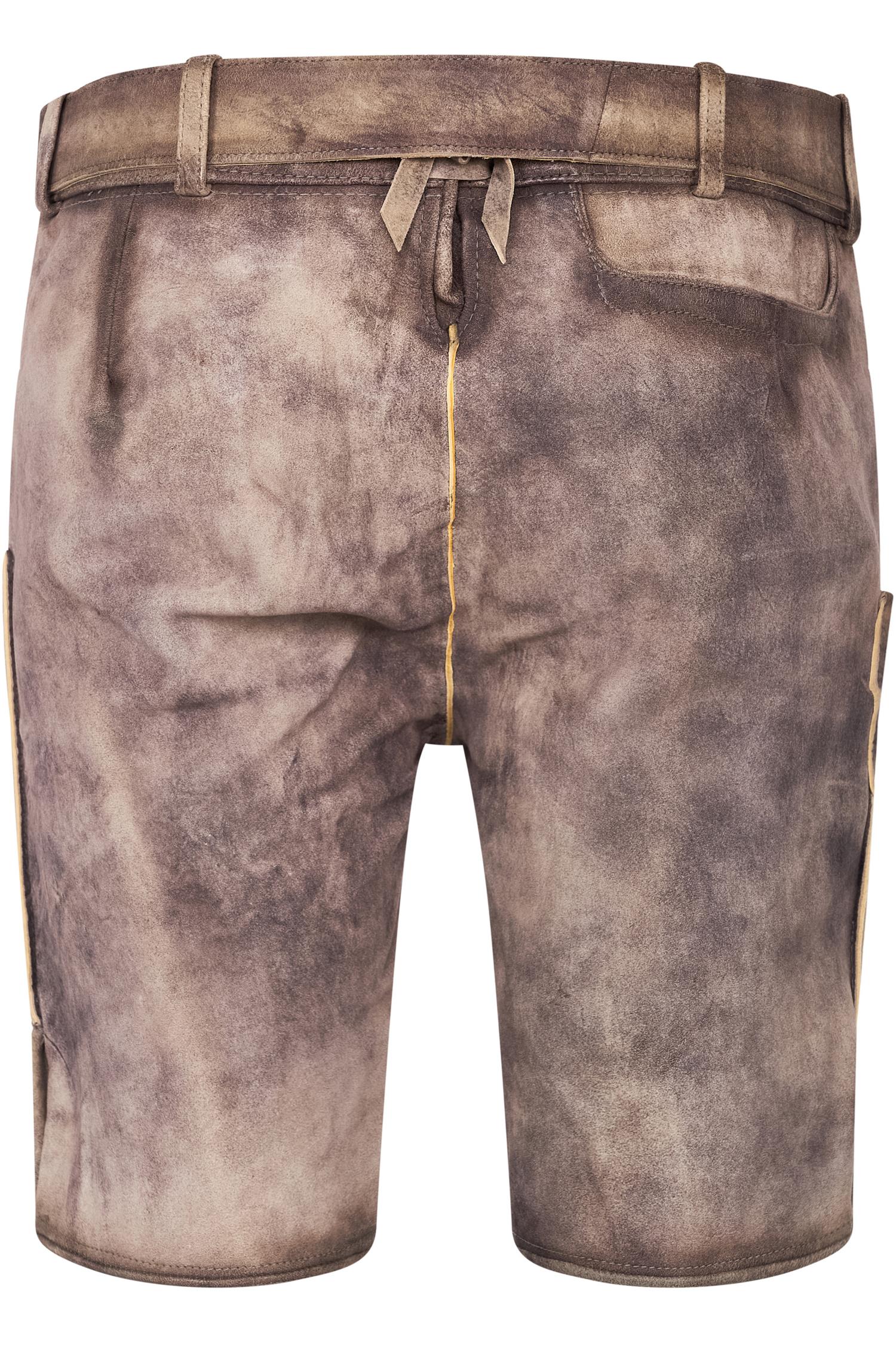 Stockerpoint Lederhose Oliver in Grau