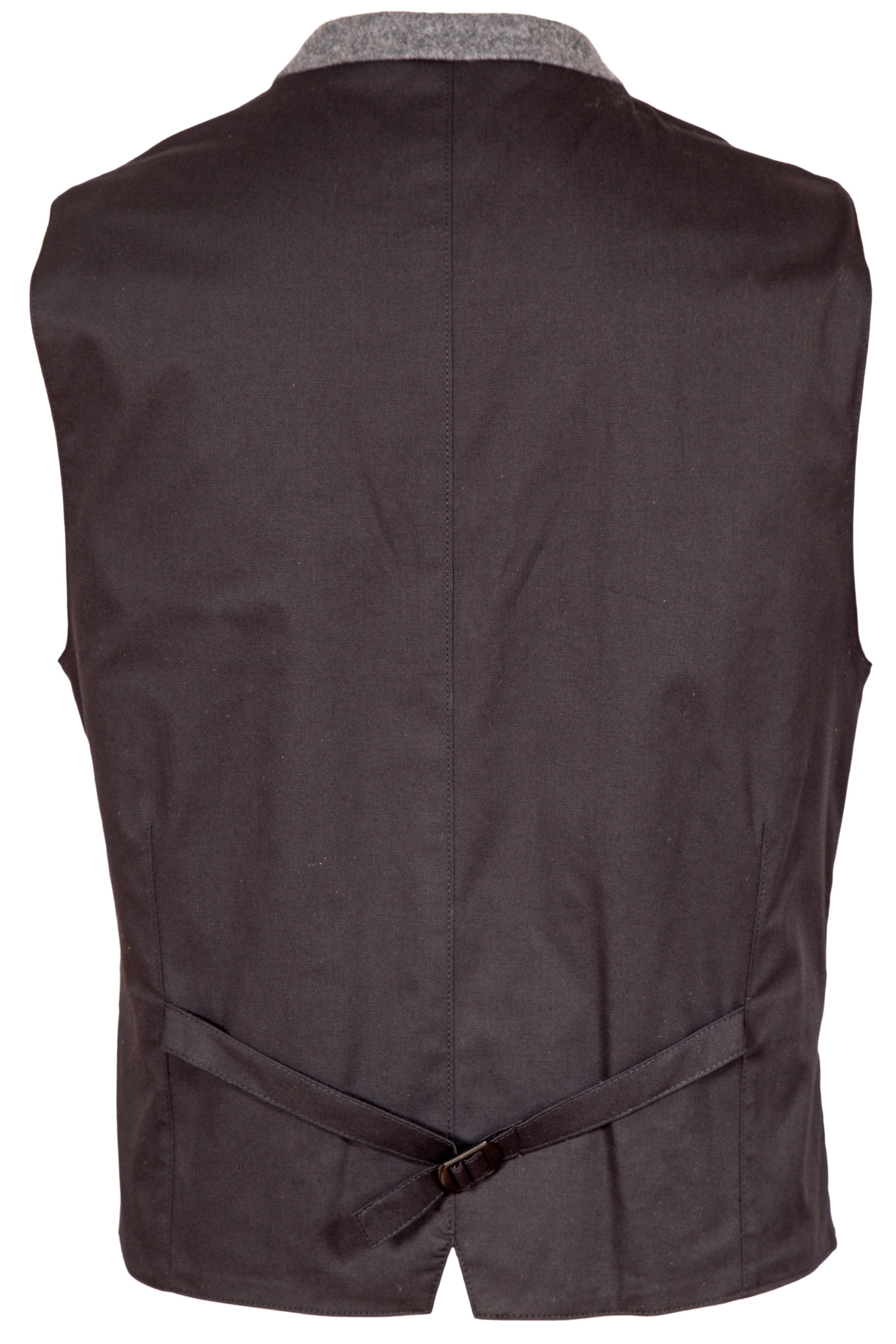 Herren Trachten Weste Ansbach in bordeaux hinten