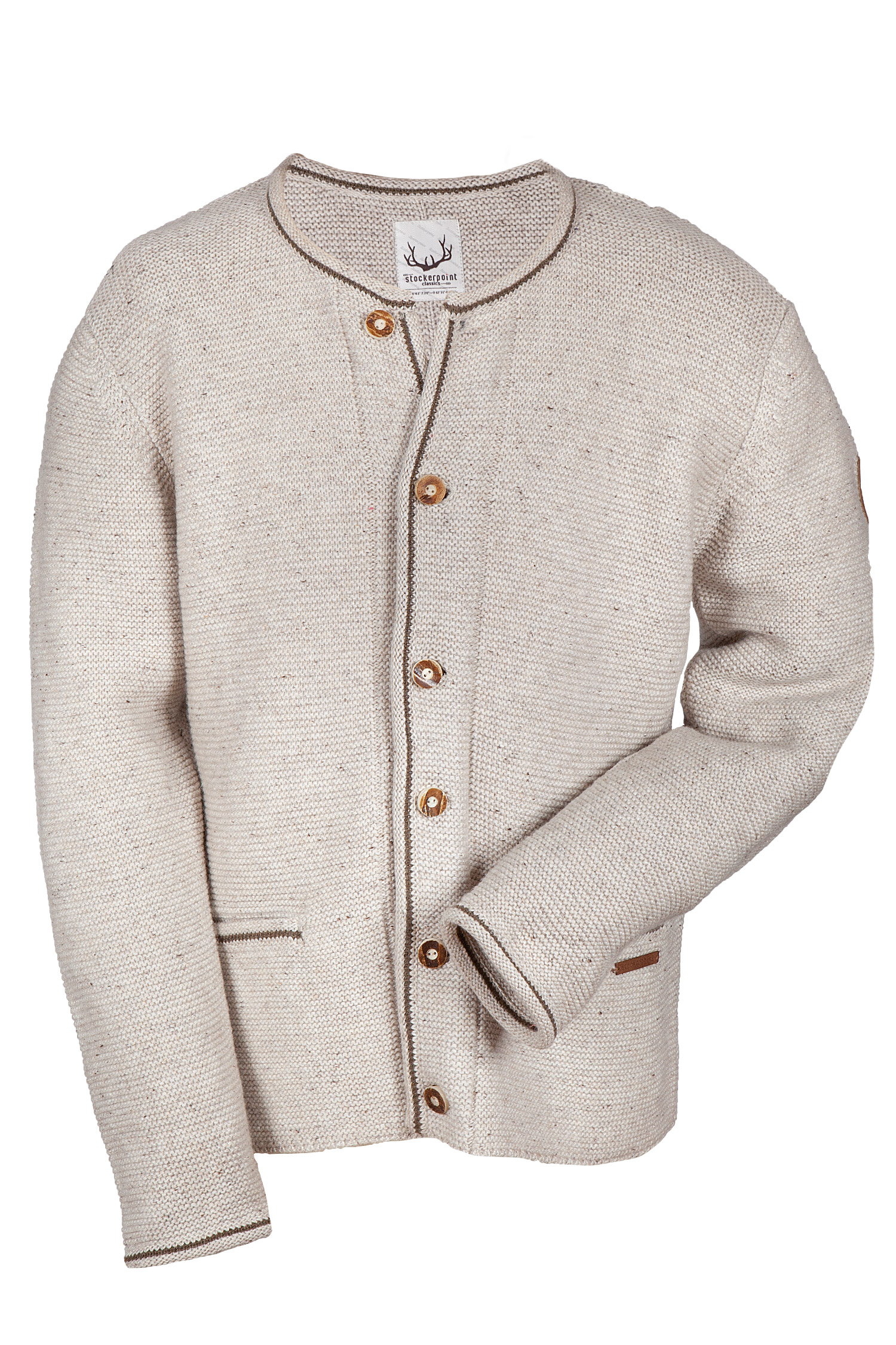 Trachten Strickjacke Amaro in natur