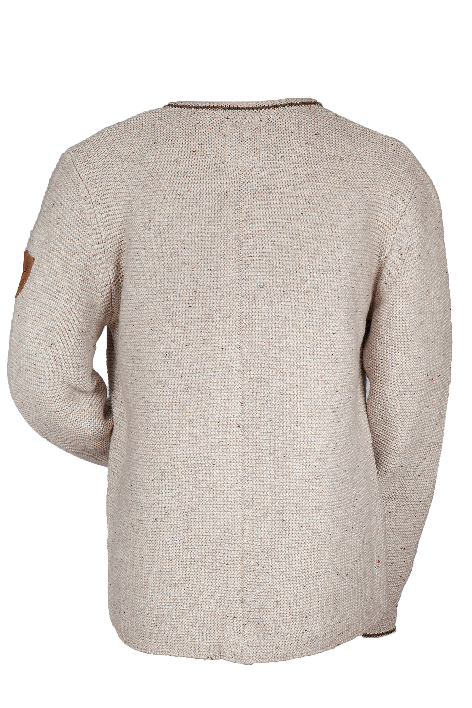 Trachten Strickjacke Amaro in natur - Rückansicht