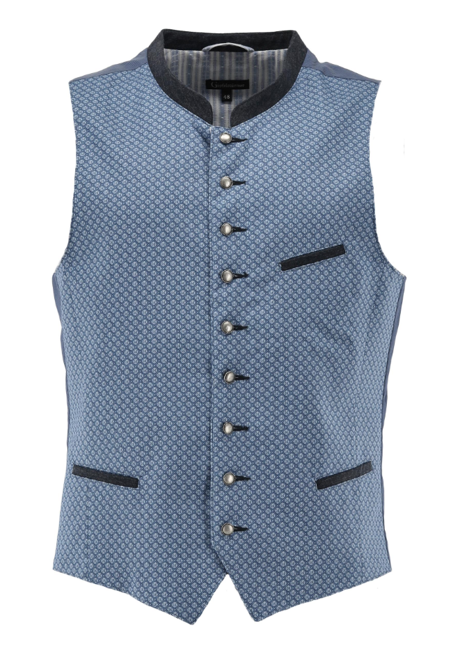 Herrentrachtenweste in blau von Orbis