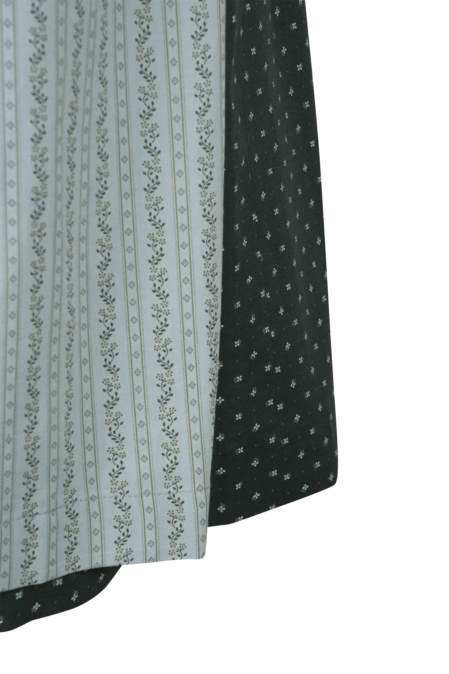 Dirndl Laurita in dunkelgrün - Detail Rock