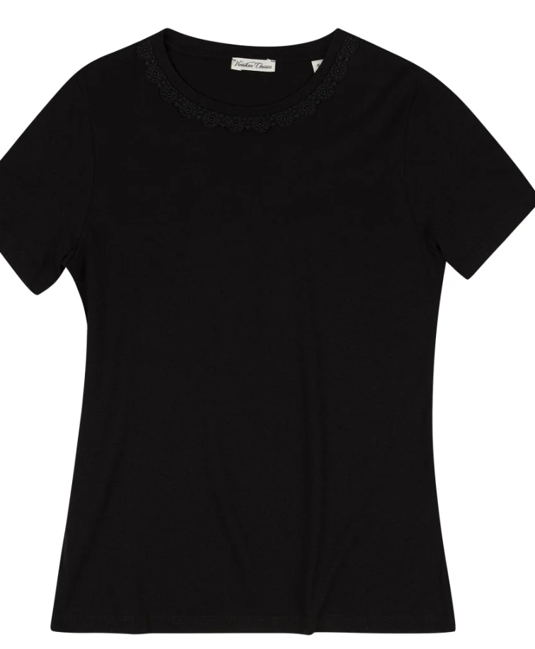 schwarz tshirt vronikaa