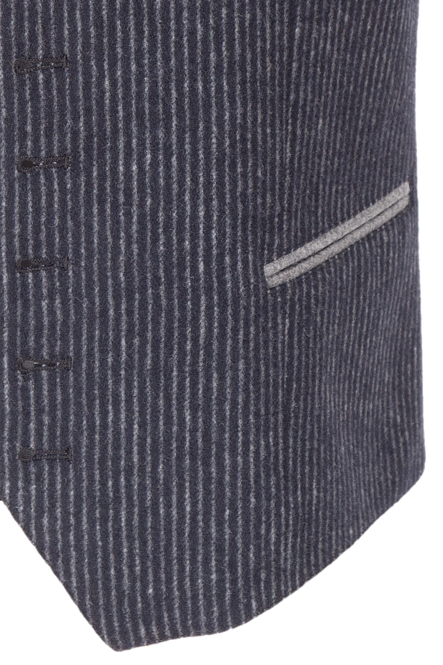 Trachtenweste Langenlois in dunkelblau Detail