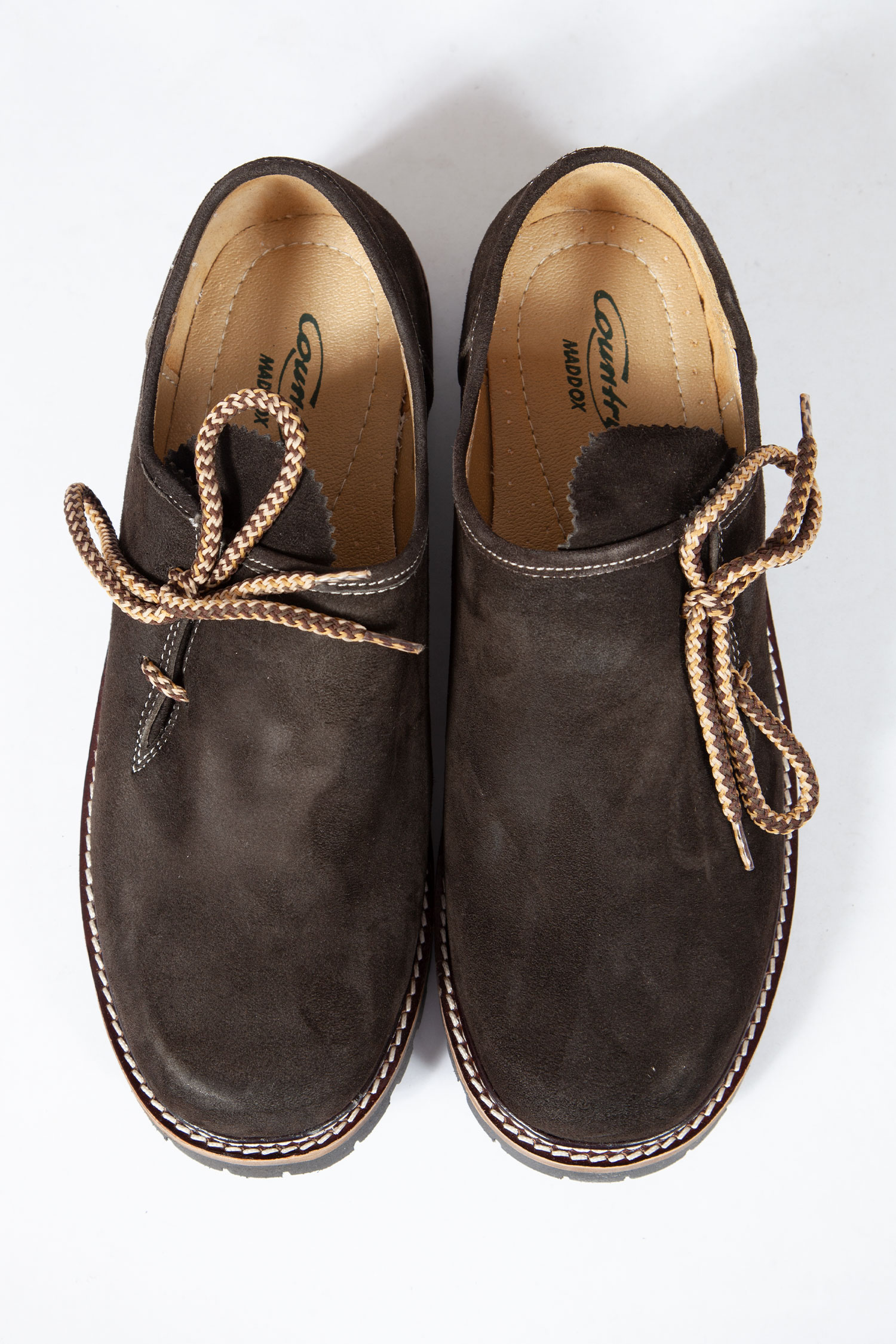 Trachtenschuhe Julian dunkelbraun - Detail innen