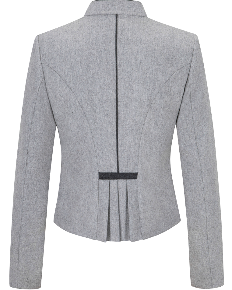 Strickjacke hellgrau