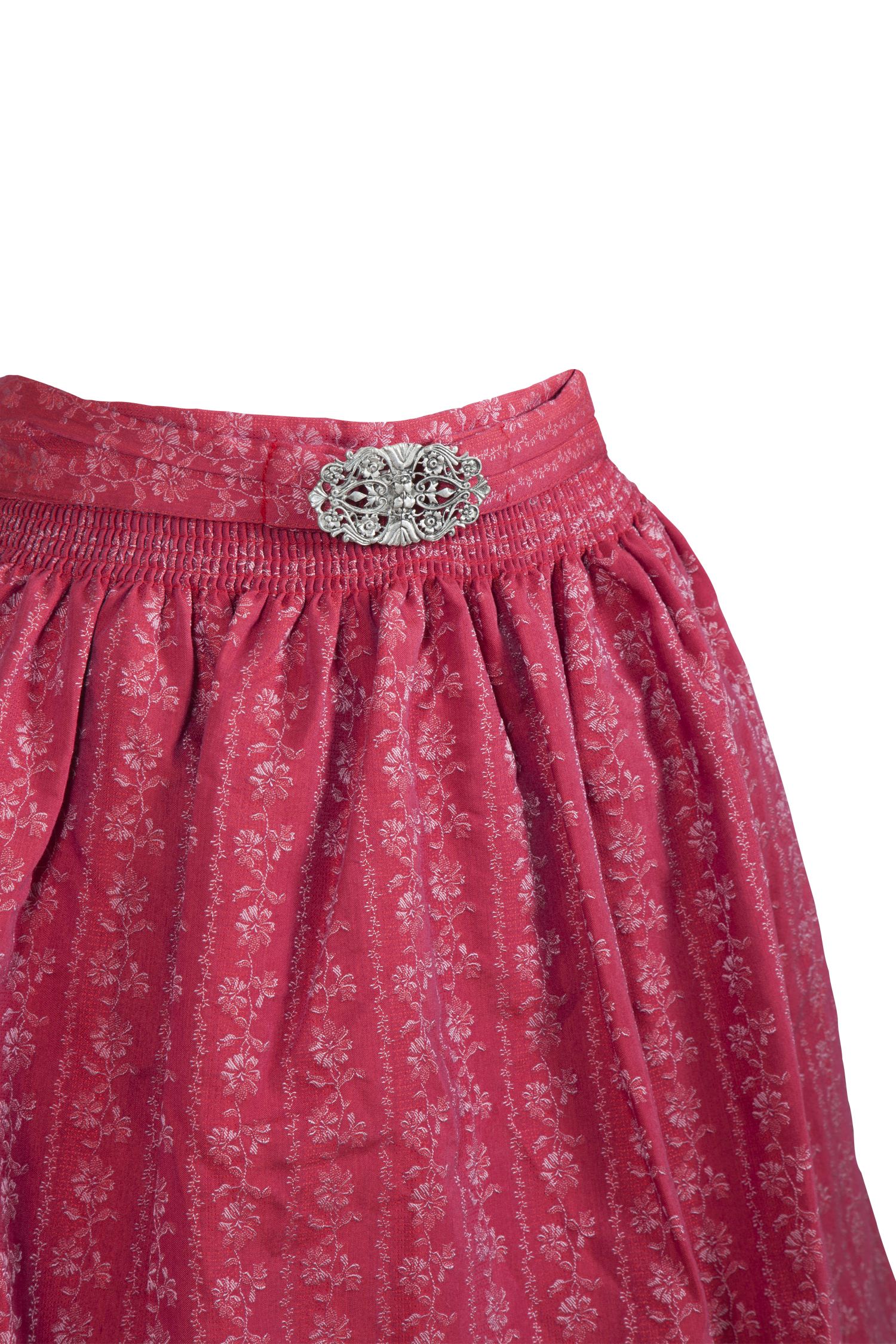 Dirndlschürze in rot 70 cm - Detail